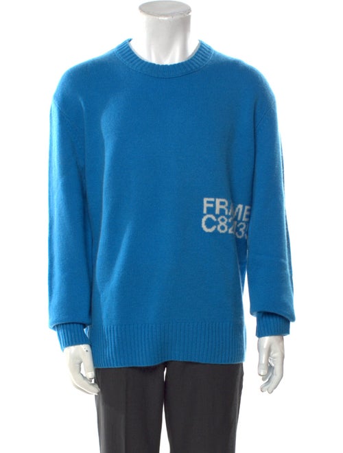 FRAME Cashmere Graphic Print Pullover