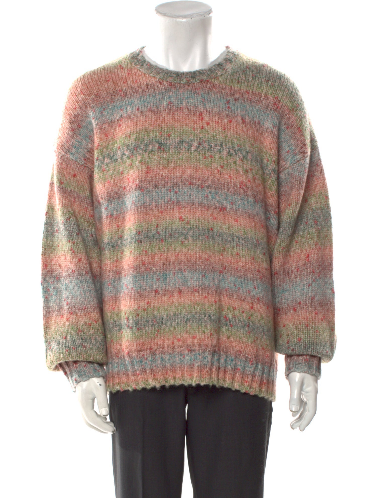 FRAME Baby Alpaca Striped Pullover w/ Tags