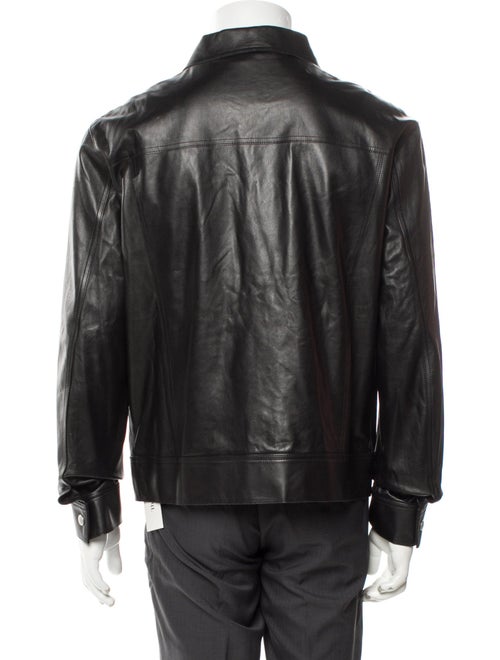 FRAME Calf Leather Utility Jacket