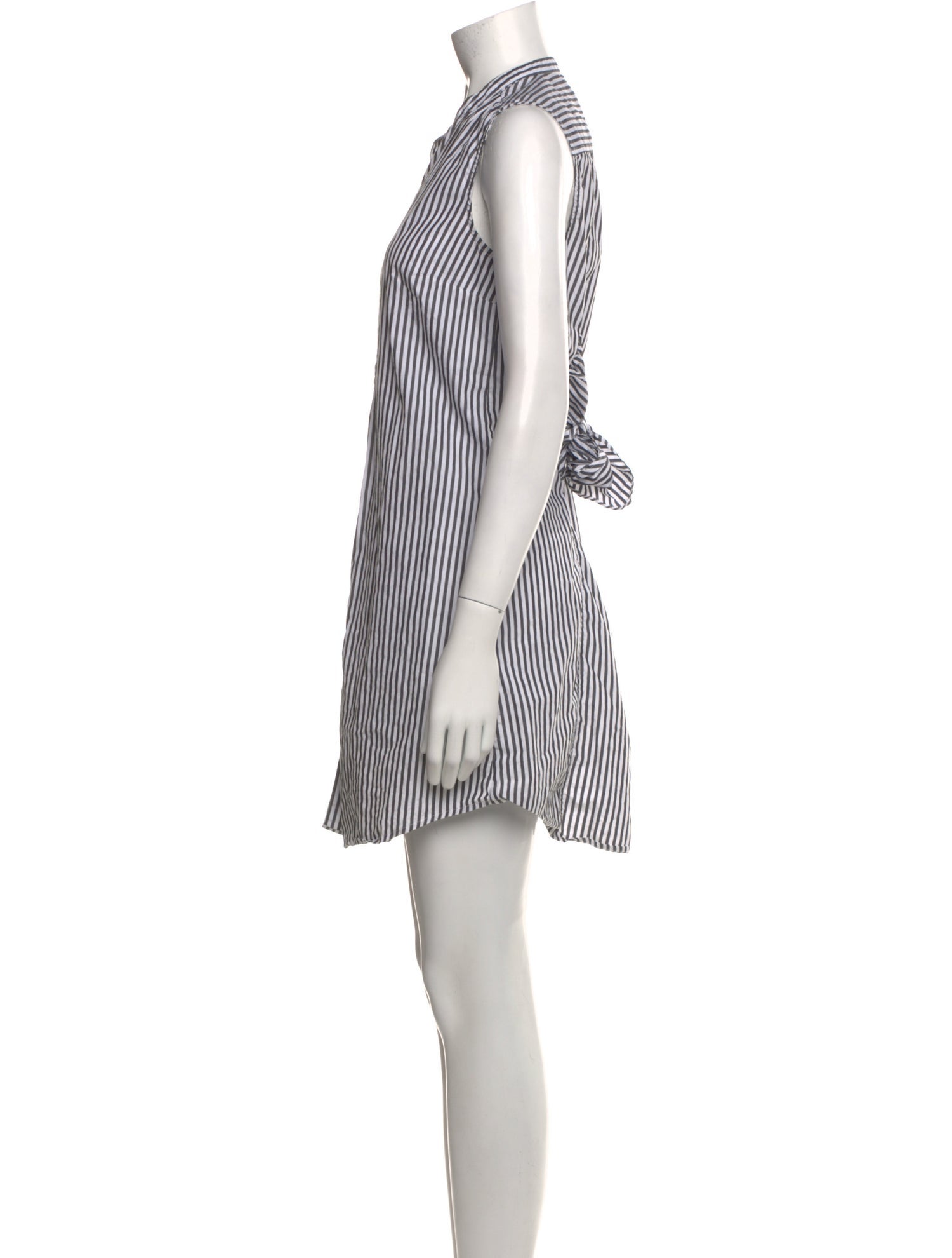 FRAME Striped Mini Dress