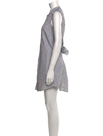 FRAME Striped Mini Dress