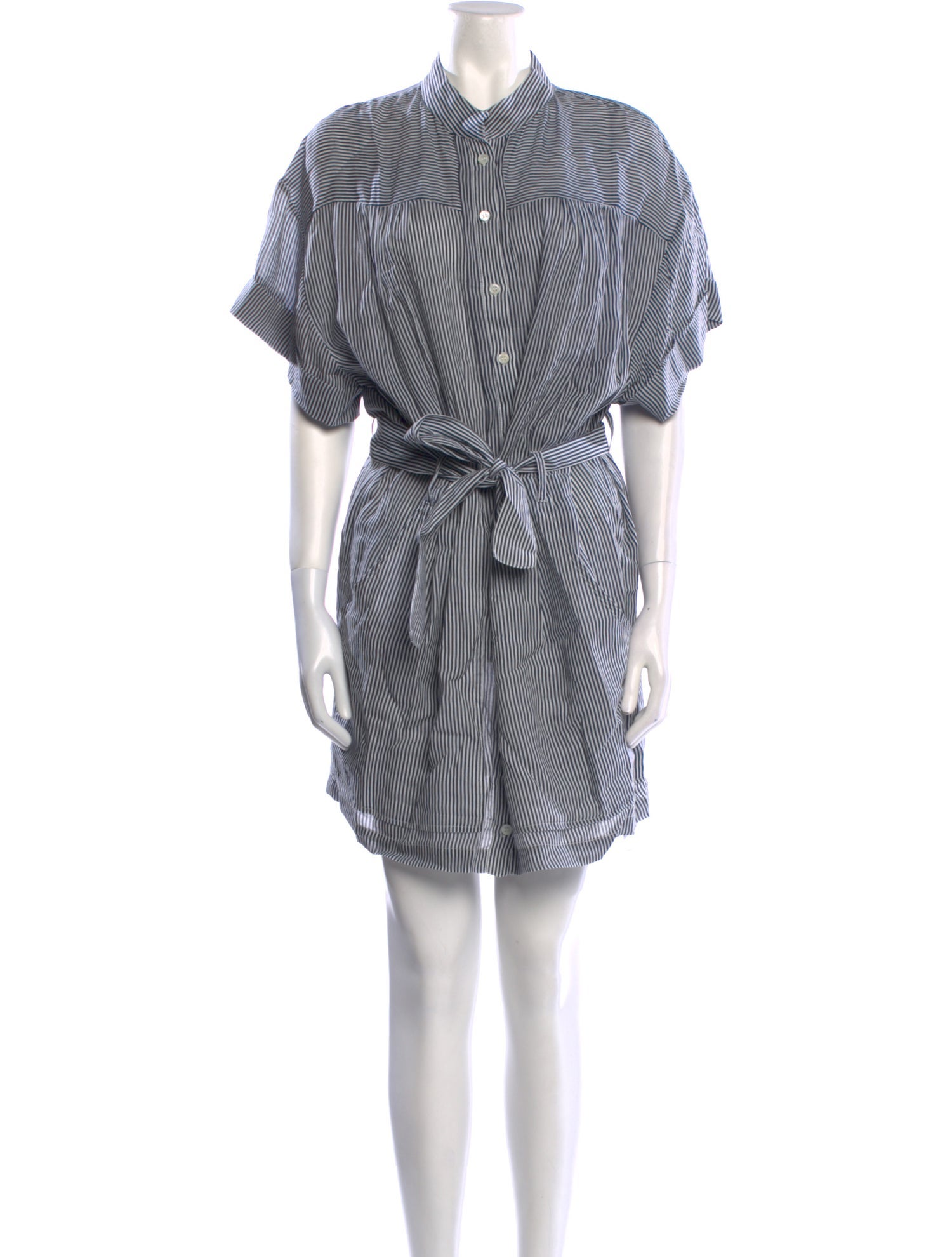 FRAME Striped Mini Dress