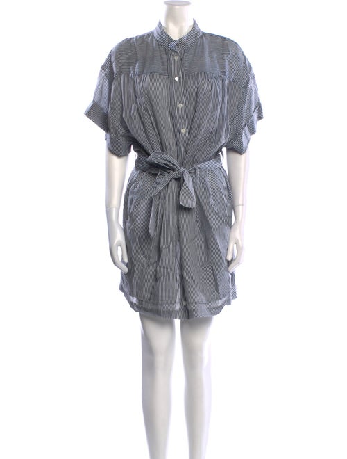 FRAME Striped Mini Dress