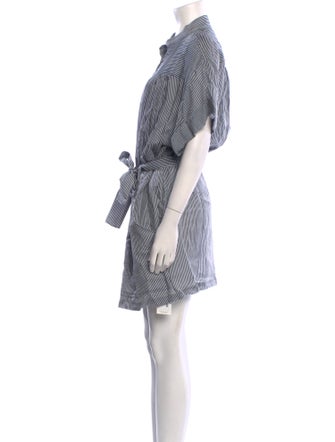 FRAME Striped Mini Dress