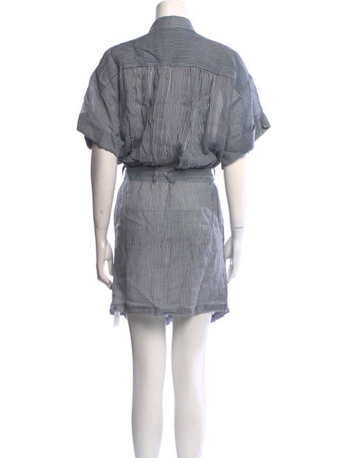 FRAME Striped Mini Dress