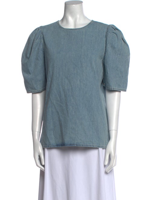 FRAME Crew Neck Short Sleeve Top