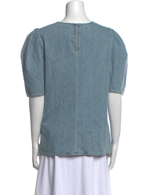 FRAME Crew Neck Short Sleeve Top