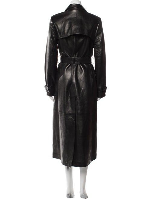 FRAME Lamb Leather Trench Coat
