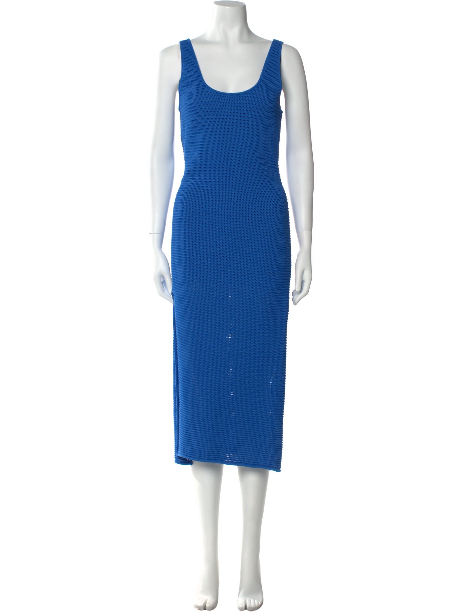 FRAME Striped Long Dress