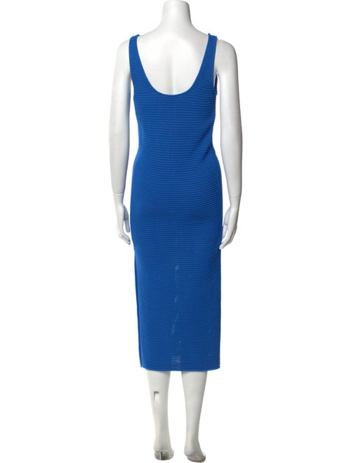 FRAME Striped Long Dress