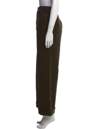 FRAME Wide Leg Pants