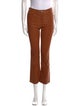 FRAME Lamb Leather Straight Leg Pants