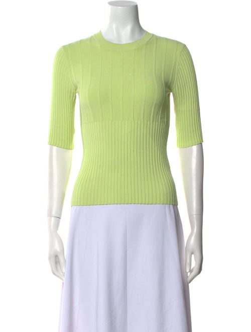 FRAME Crew Neck Three-Quarter Sleeve Top