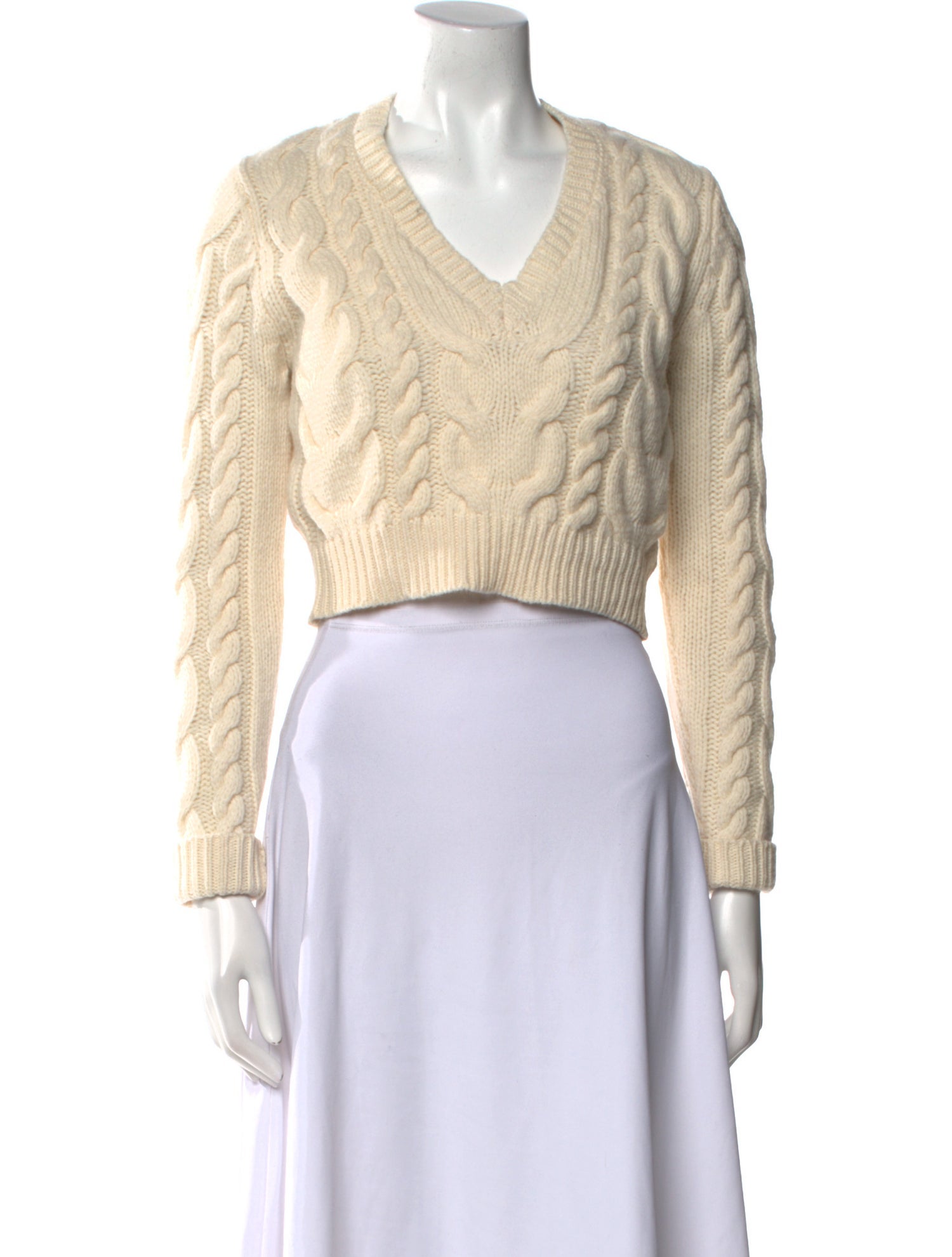 FRAME Merino Wool V-Neck Sweater