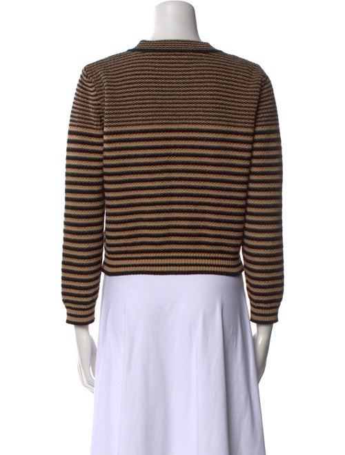 FRAME Striped Crew Neck Sweater
