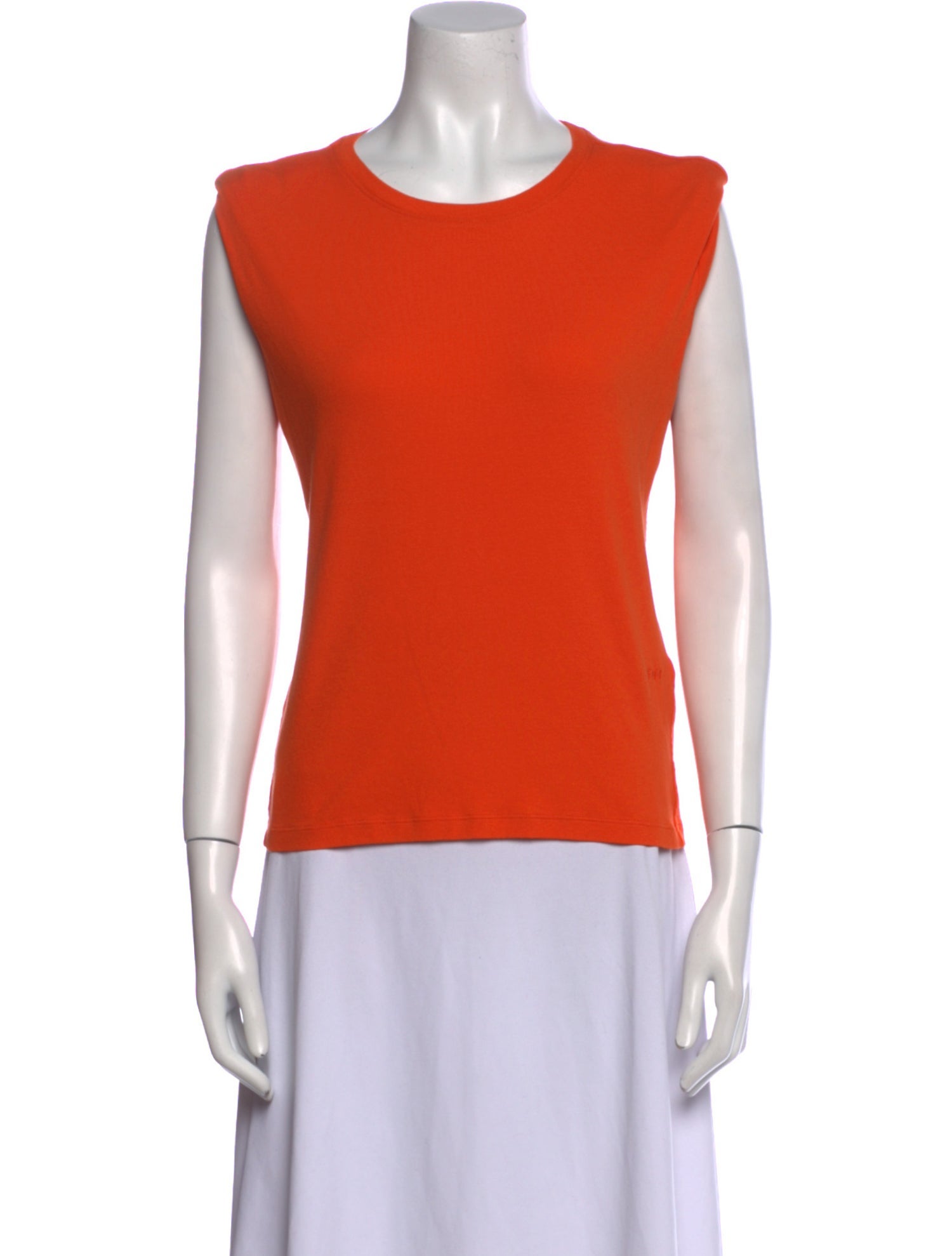 FRAME Crew Neck Sleeveless Top