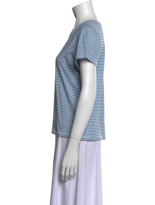 FRAME Striped Crew Neck T-Shirt