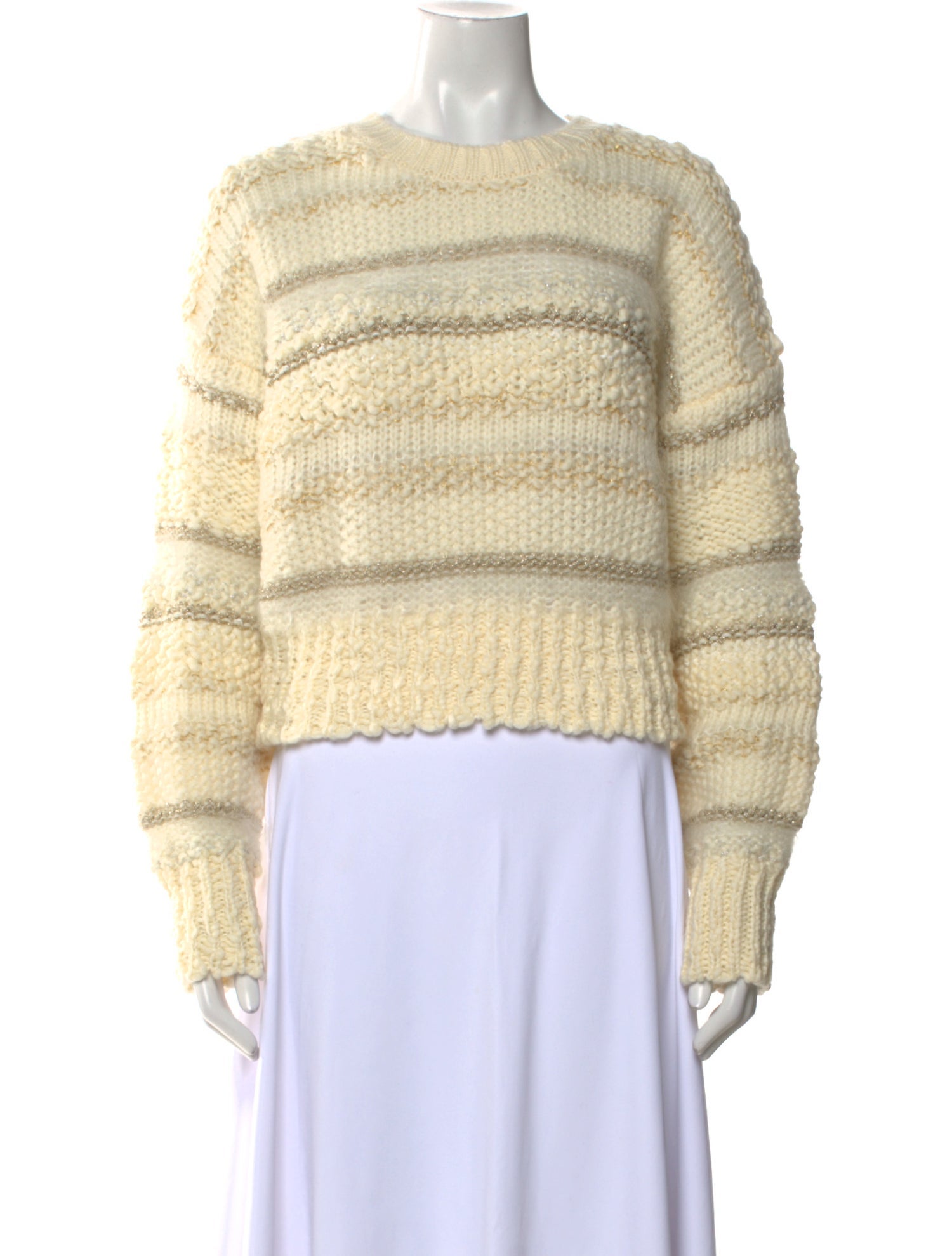 FRAME Wool Striped Sweater w/ Tags