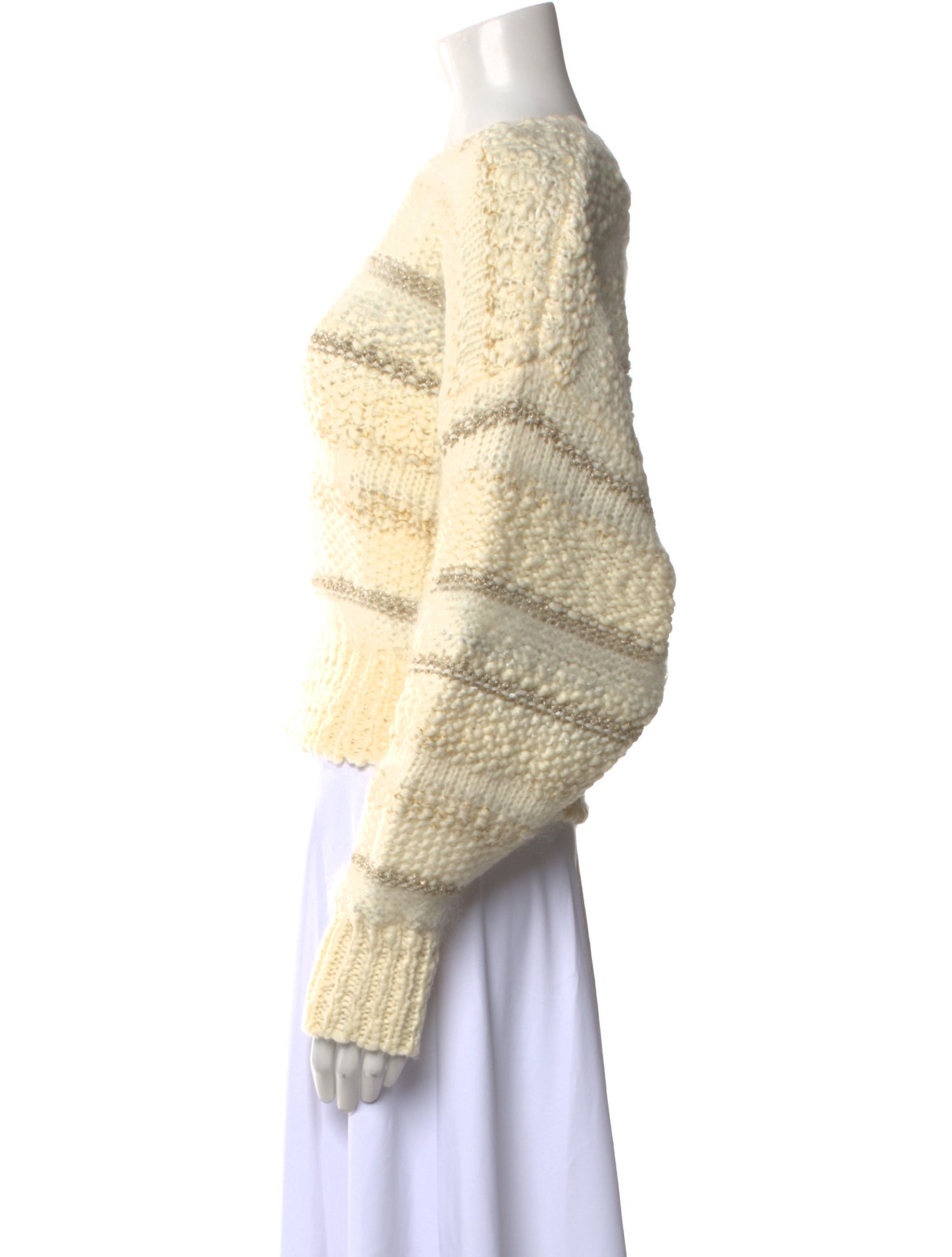 FRAME Wool Striped Sweater w/ Tags