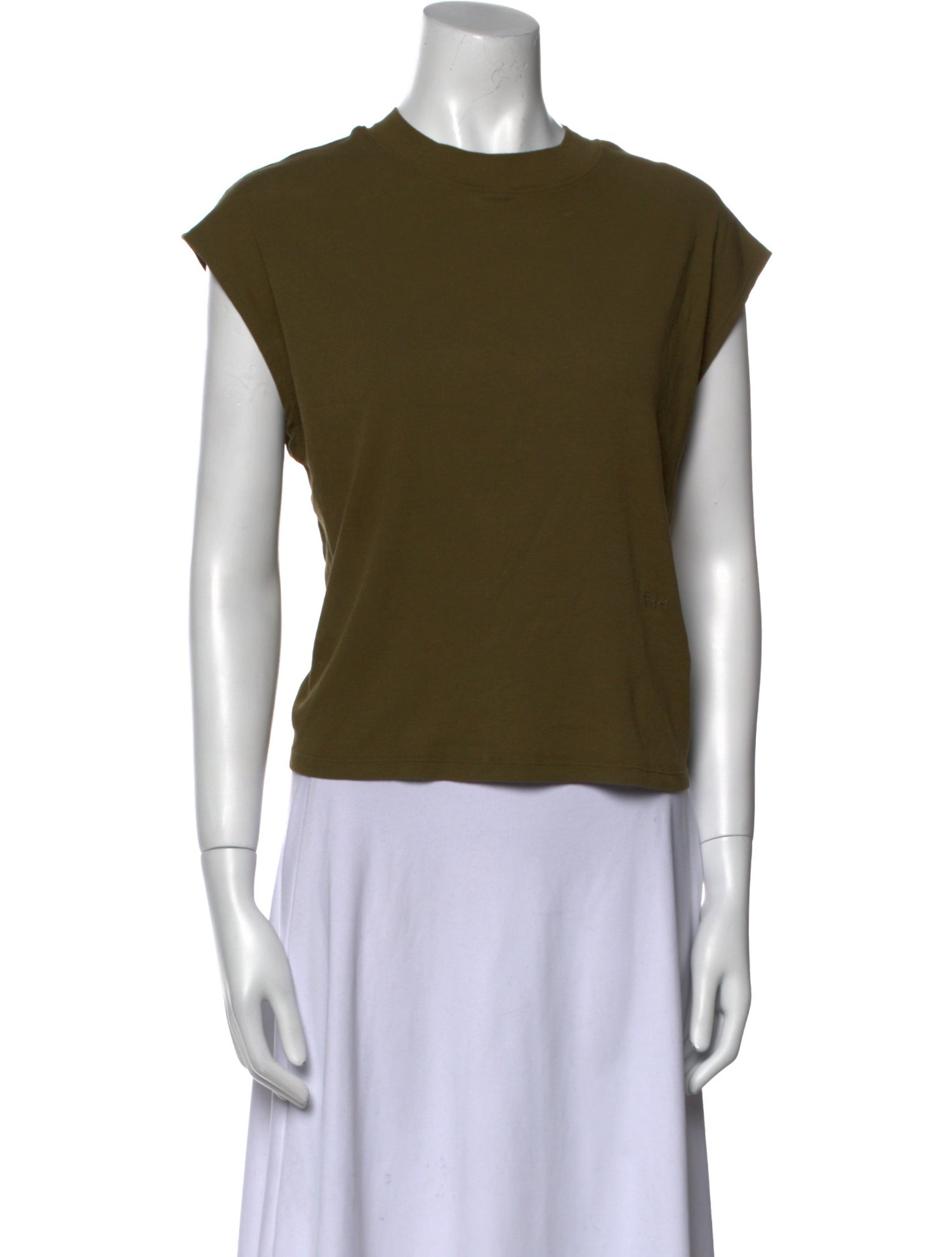 FRAME Crew Neck Short Sleeve Top