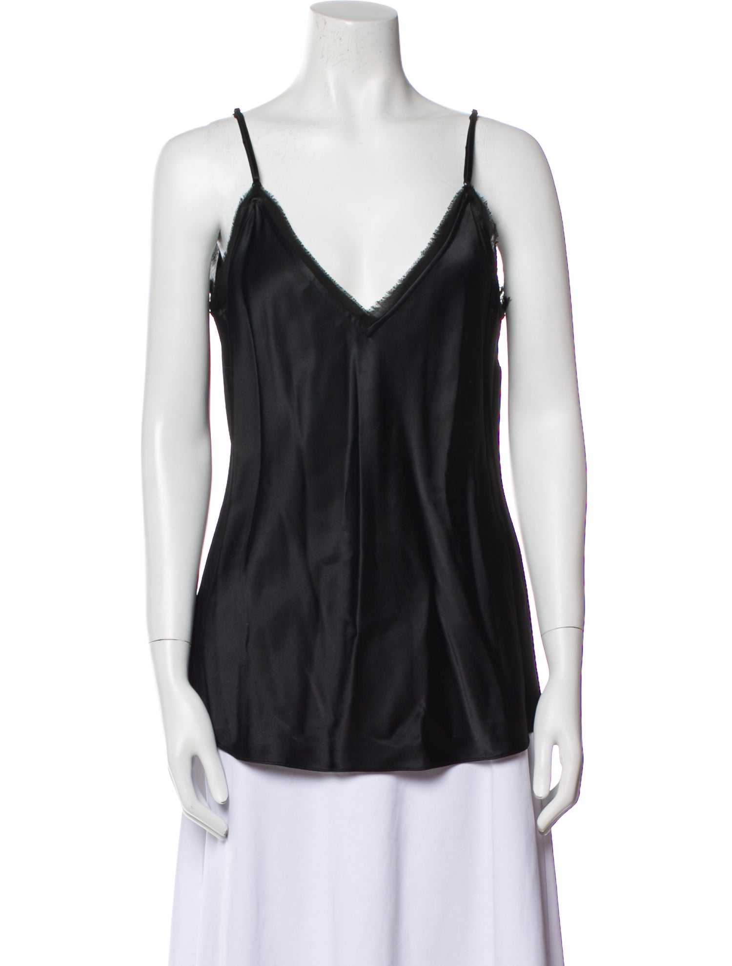 FRAME V-Neck Sleeveless Top