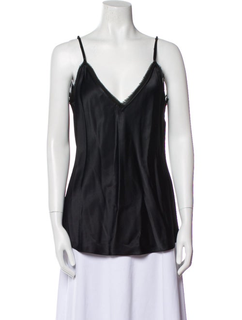 FRAME V-Neck Sleeveless Top