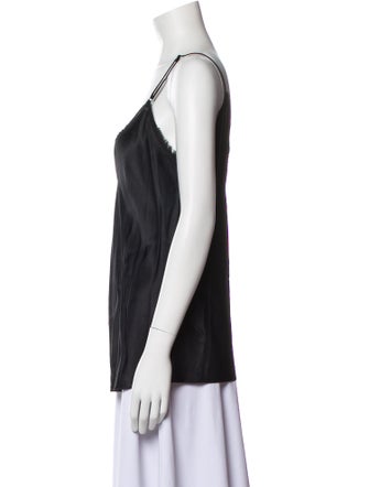 FRAME V-Neck Sleeveless Top