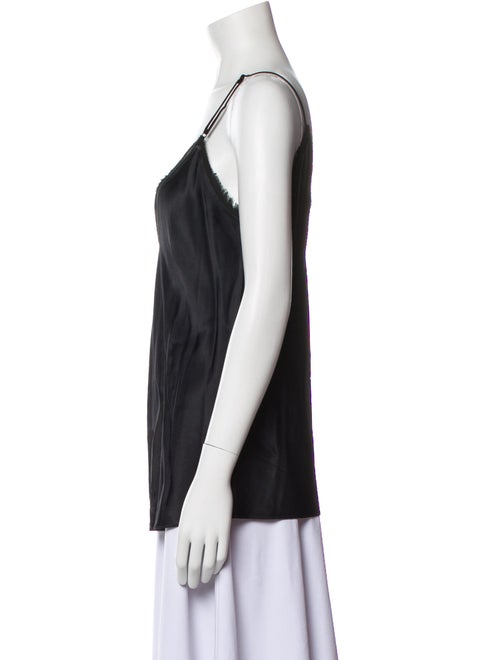 FRAME V-Neck Sleeveless Top