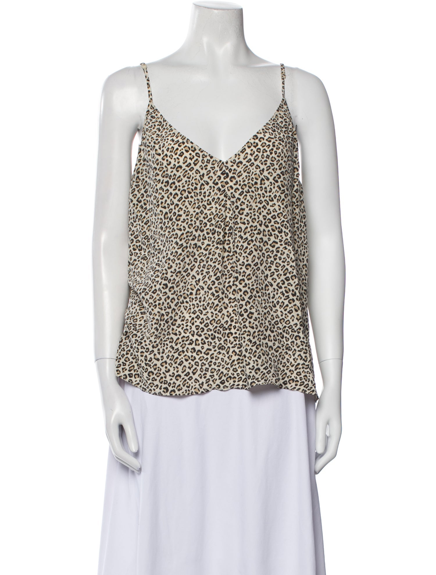 FRAME Silk Printed Top