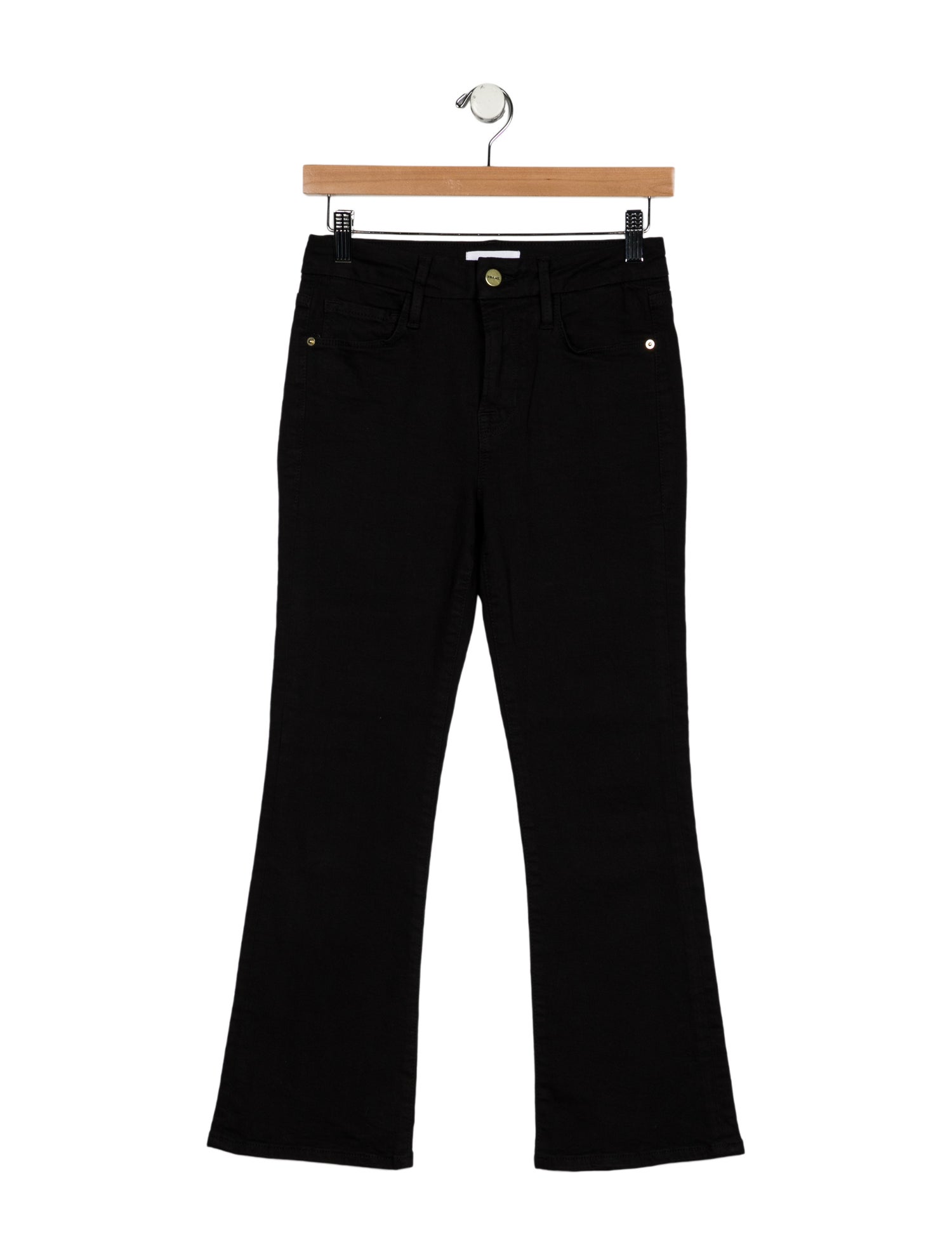 FRAME Mid-Rise Skinny Leg Jeans
