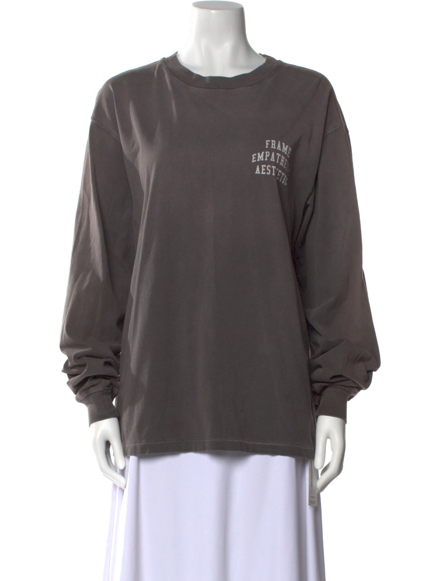 FRAME Crew Neck Long Sleeve Sweatshirt