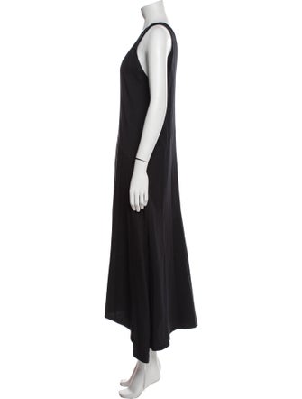 FRAME V-Neck Long Dress