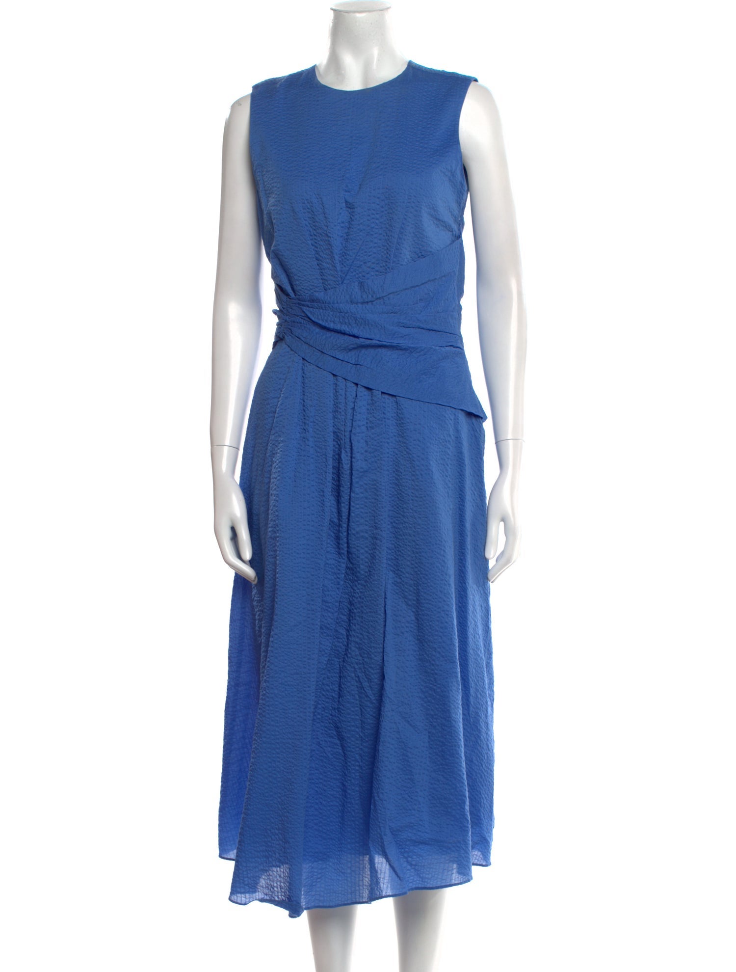 FRAME Crew Neck Long Dress