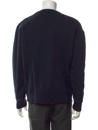 FRAME Graphic Print Crew Neck Pullover