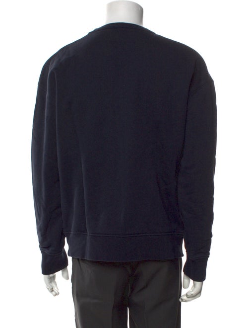 FRAME Graphic Print Crew Neck Pullover