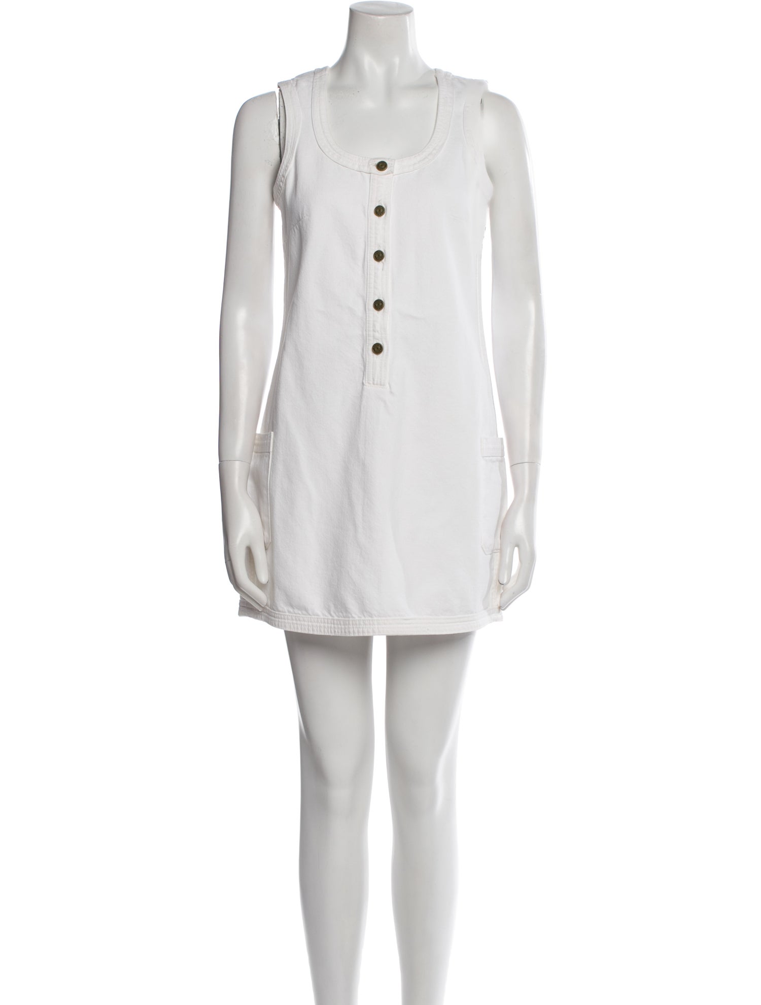 FRAME Scoop Neck Mini Dress w/ Tags