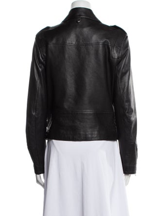 FRAME Lamb Leather Biker Jacket