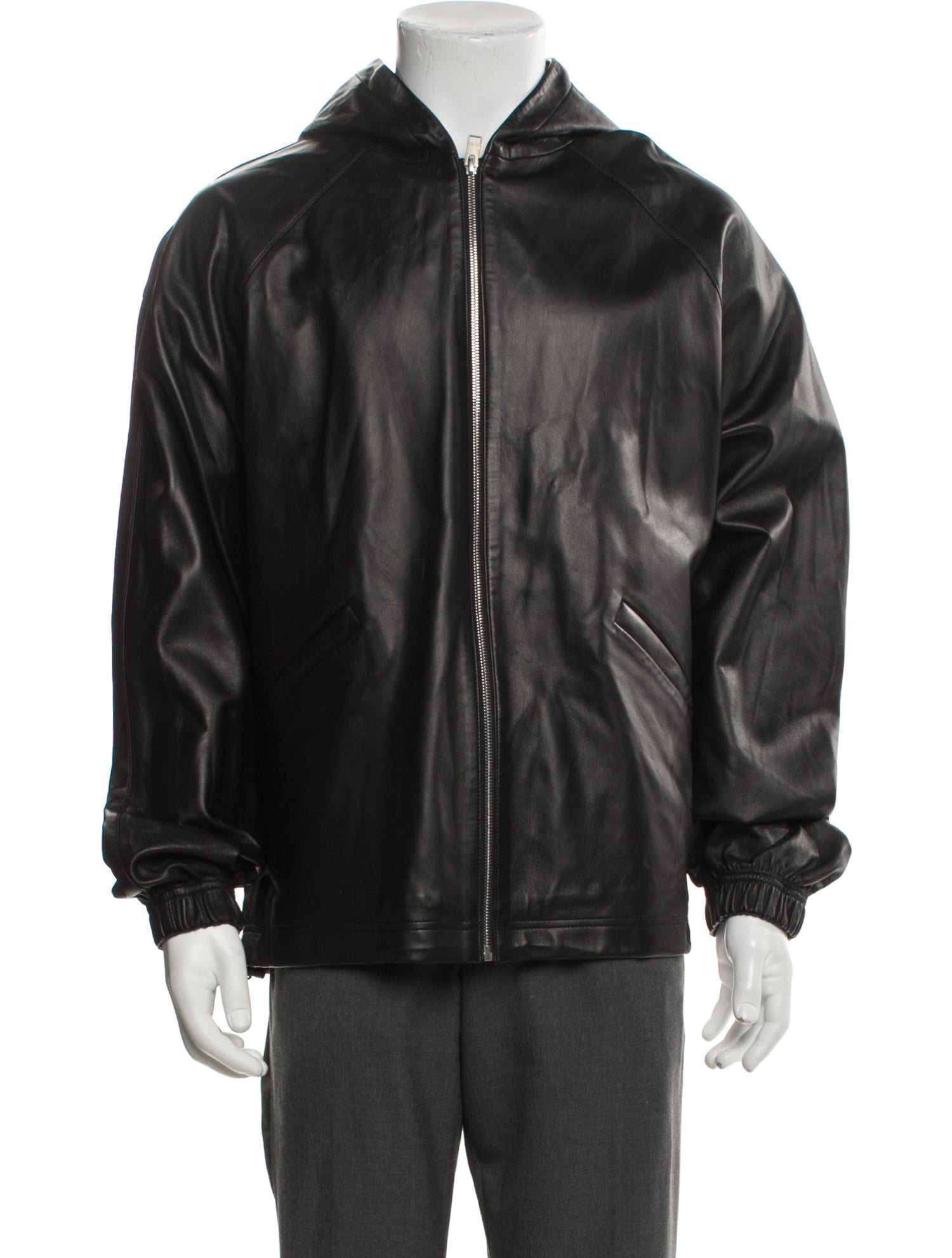 FRAME Lamb Leather Windbreaker