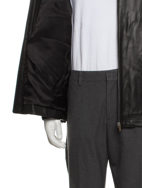 FRAME Lamb Leather Windbreaker