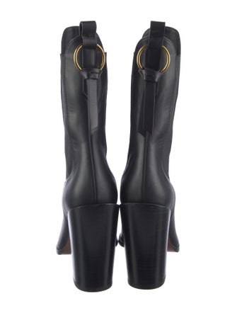 FRAME Leather Chelsea Boots