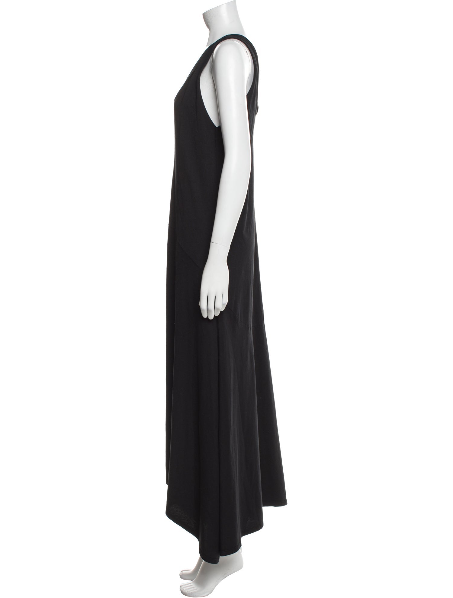 FRAME V-Neck Long Dress