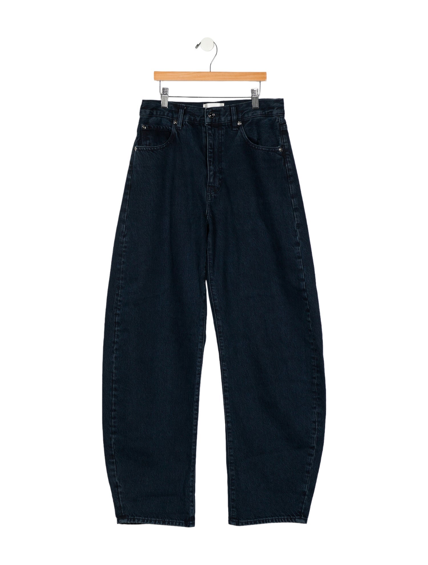 FRAME High-Rise Straight Leg Jeans