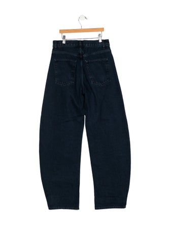 FRAME High-Rise Straight Leg Jeans