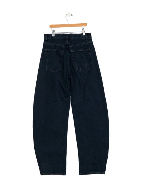 FRAME High-Rise Straight Leg Jeans