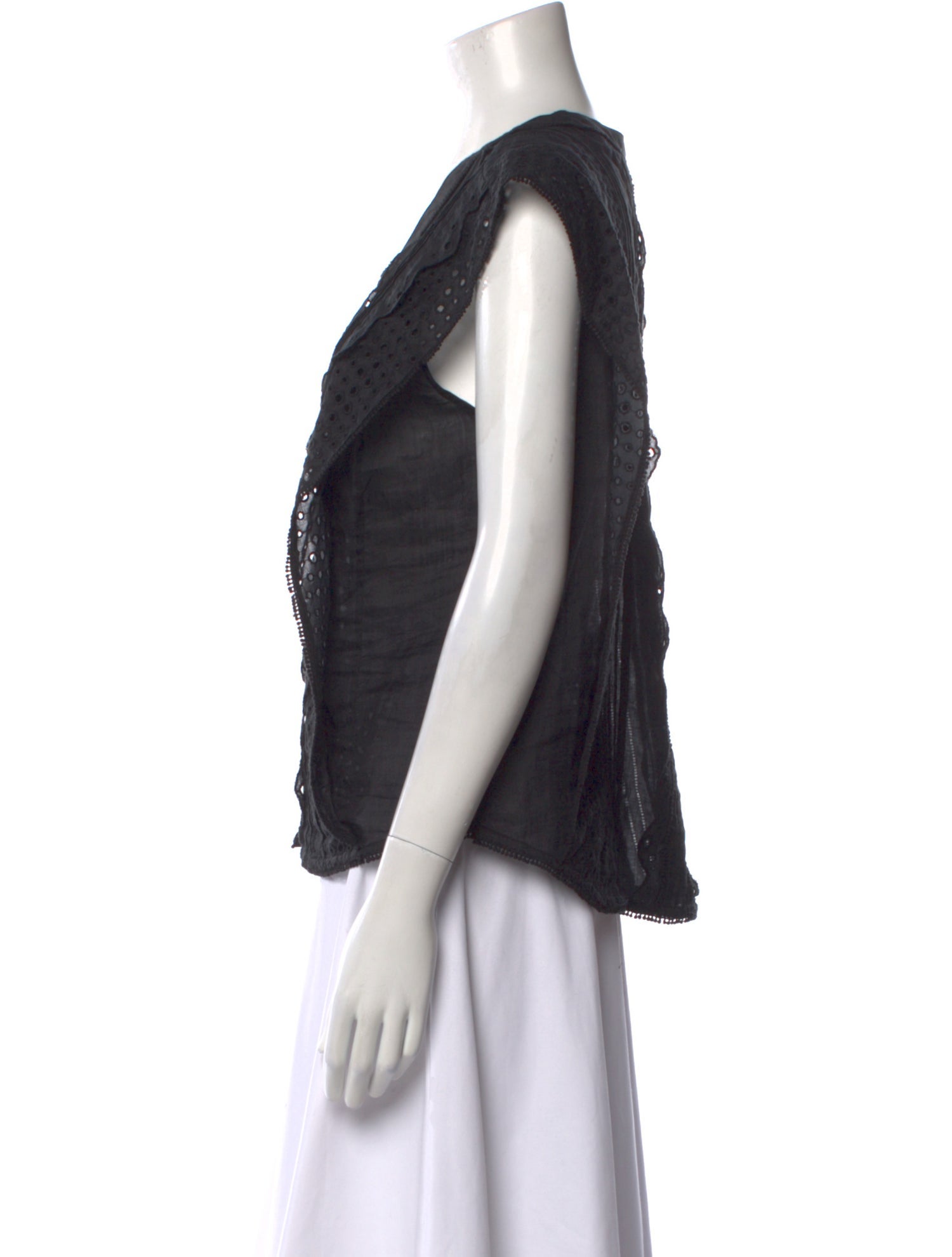 FRAME V-Neck Sleeveless Top