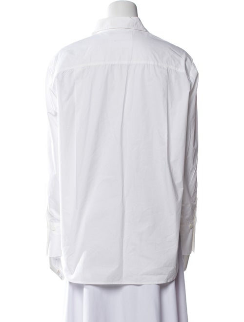 FRAME Long Sleeve Button-Up Top