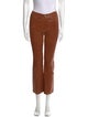FRAME Lamb Leather Straight Leg Pants