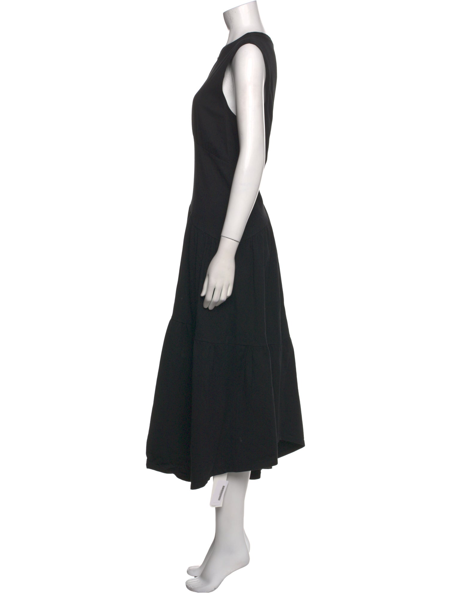 FRAME Crew Neck Long Dress