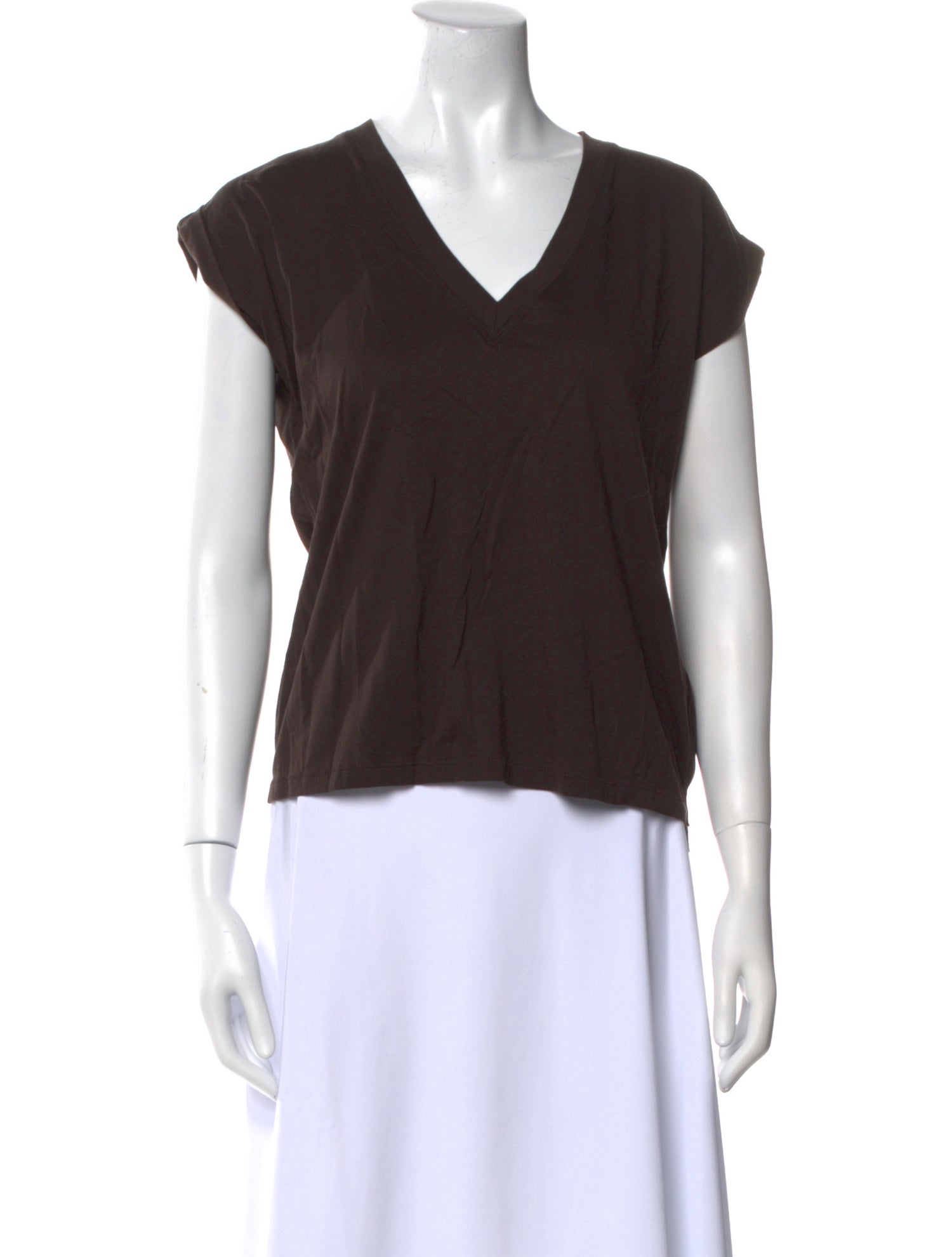 FRAME V-Neck Short Sleeve T-Shirt