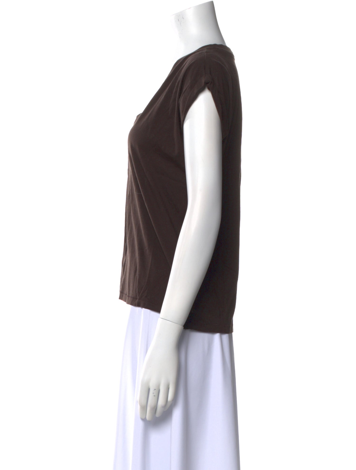 FRAME V-Neck Short Sleeve T-Shirt